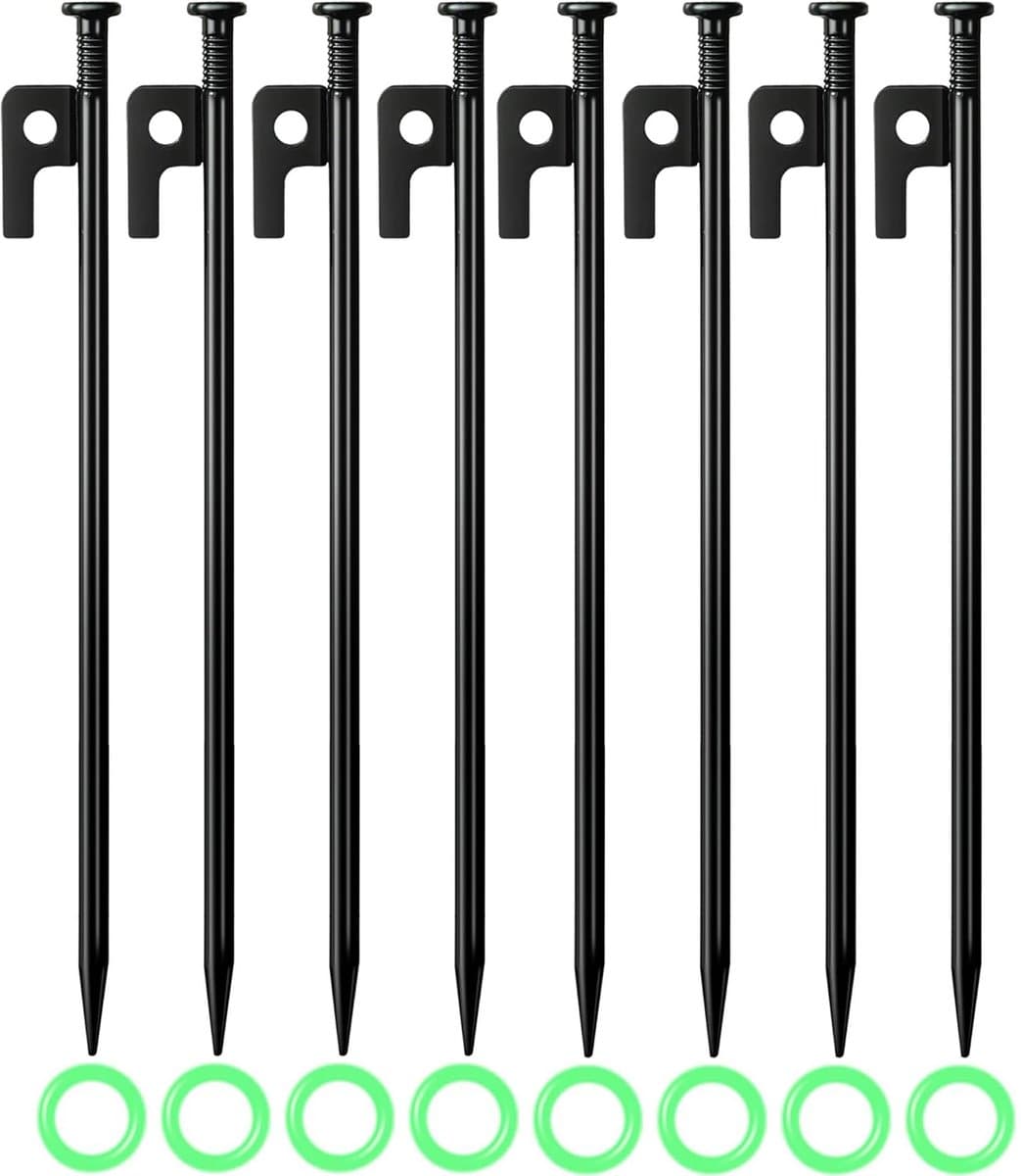 Omgoods - Set van 8 Stabiele Grondankers voor Buitenactiviteiten — afbeelding 1