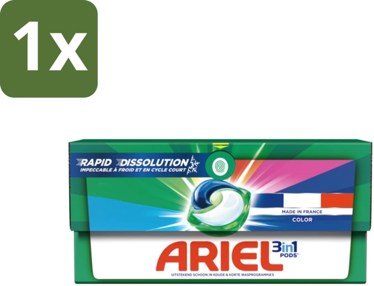Ariel Color - Wasmiddelcapsules - 3in1 Pods - Gekleurde Was - 19 Wasbeurten - 1 stuk — afbeelding 1