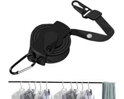 Uittrekbare waslijn - Outdoor drooglijn - Kleding drogen - 34 antislipgaten - 36 meter - Wit