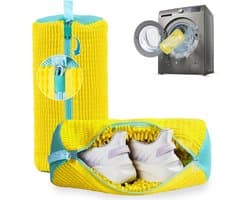 2 waszakken voor sneakers – stevig gaas, ritssluiting, herbruikbaar, voor wasmachine,Schoenwasnet voor alle schoenen – beschermt tegen vervorming en kleurverlies