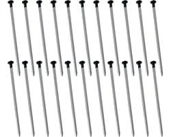 30 stuks grondankers 5 mm x 150 mm voor zware belasting, anti-roest haringen, ideaal voor onkruiddoek en tuinvlies