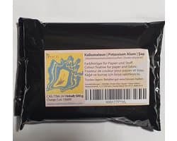 500 g – kaliumaluminiumsulfaat | schrap | fixeermiddel voor Ebru op stof | voor stofmarmering en textielkleuring