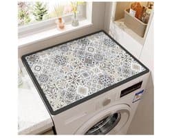 LISM-Wasmat voor op de wasmachine, absorberende mat met retro mandala-patroon