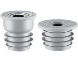 Rioolafdichtingen - 2 stuks - Vloerafvoer - Siliconen - Afvoerplug afdekking vloer - 35-40 mm, 45-50 mm - Afvoerbuis afdichting - Met deksel - Voor thuis, keuken en badkamer