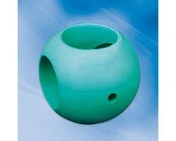 Maximex Magic Ball - lost vuil mechanisch op, rubber, 6 x 6 x 6 cm, groen