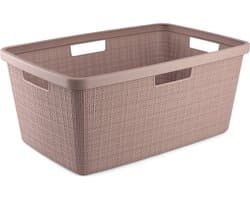 Curver Jute Wasmand 46L - Rose