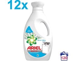 Ariel - MATIC - Top Load - Vloeibare Wasmiddel - 120 Wasbeurten - 12x 500ml - Voordeelverpakking
