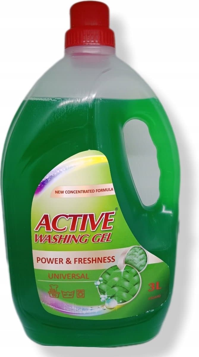 Active Wasmiddel - Universele Was - 3L - 60 Wasbeurten — afbeelding 1