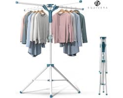 Equivera Wanddroogrek - Wasrek - Droogrek - Wanddroogrek Inklapbaar - Wand Droogrek