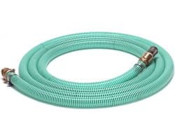 Zuigslangset met voetklep and koppeling, l = 7 m, 32 mm x 1”