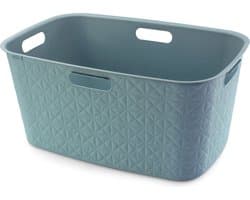 Curver Softex Wasmand - 45 liter - 57x37x27cm - Blauw