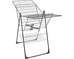 Leifheit Classic droogrek 250 Flex - 25 m drooglengte - zwart — afbeelding 1