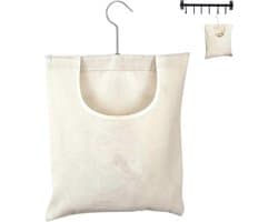 Wasknijperzak - Knijperhouder Organizer - Wasgoed Sorteren - Waterdicht Stofdicht - 30 x 20 cm - Grijs