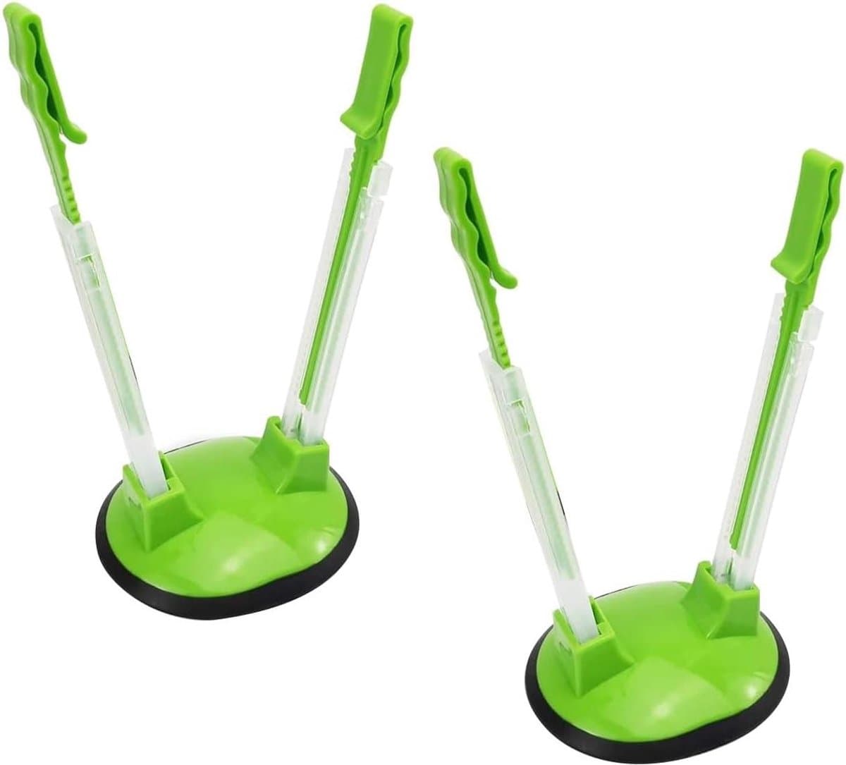Baggy Rack - Houders - Keuken Organisatie - Handsfree Vullen - Verstelbaar - Groen — afbeelding 1