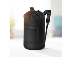 Maison Elara Opvouwbare waszak met trekkoord voor reizen en kamperen - 81 x 41 cm
