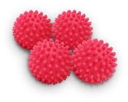 Droogballen 4-pack - Niet-giftige - herbruikbare droogballen - Rood