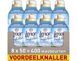 Lenor Fresh Air Wasverzachter - Zomerbriesje aan zee - 8 x 50 Wasbeurten