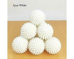 Droogballen voor de was - wit 6PCS - Milieuvriendelijke wasverzachter en antistatische werking — afbeelding 1