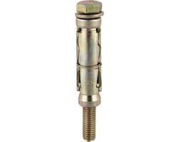 TimCo 0610LSH schild Anker-los M12x60 Geel — afbeelding 1