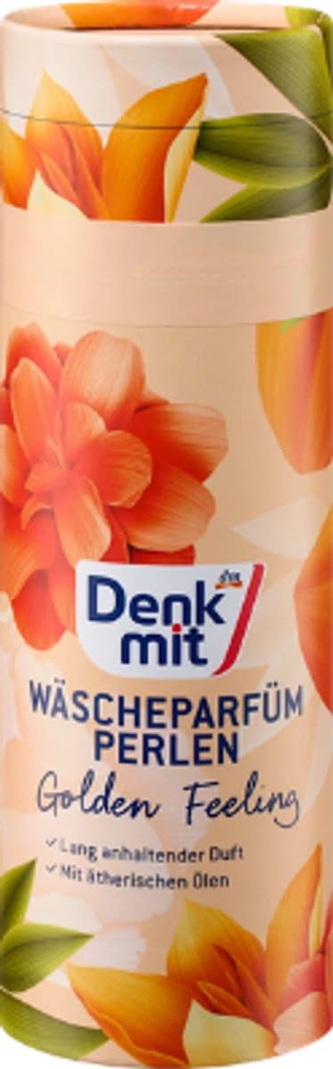 Denkmit Wasparfum Golden Feeling - 1x 275 gr | Geurparels voor in de was - Wasparels voor Wasmachine — afbeelding 1