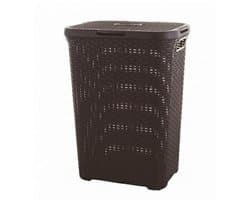 Curver Style Wasmand met deksel - 60L - Bruin