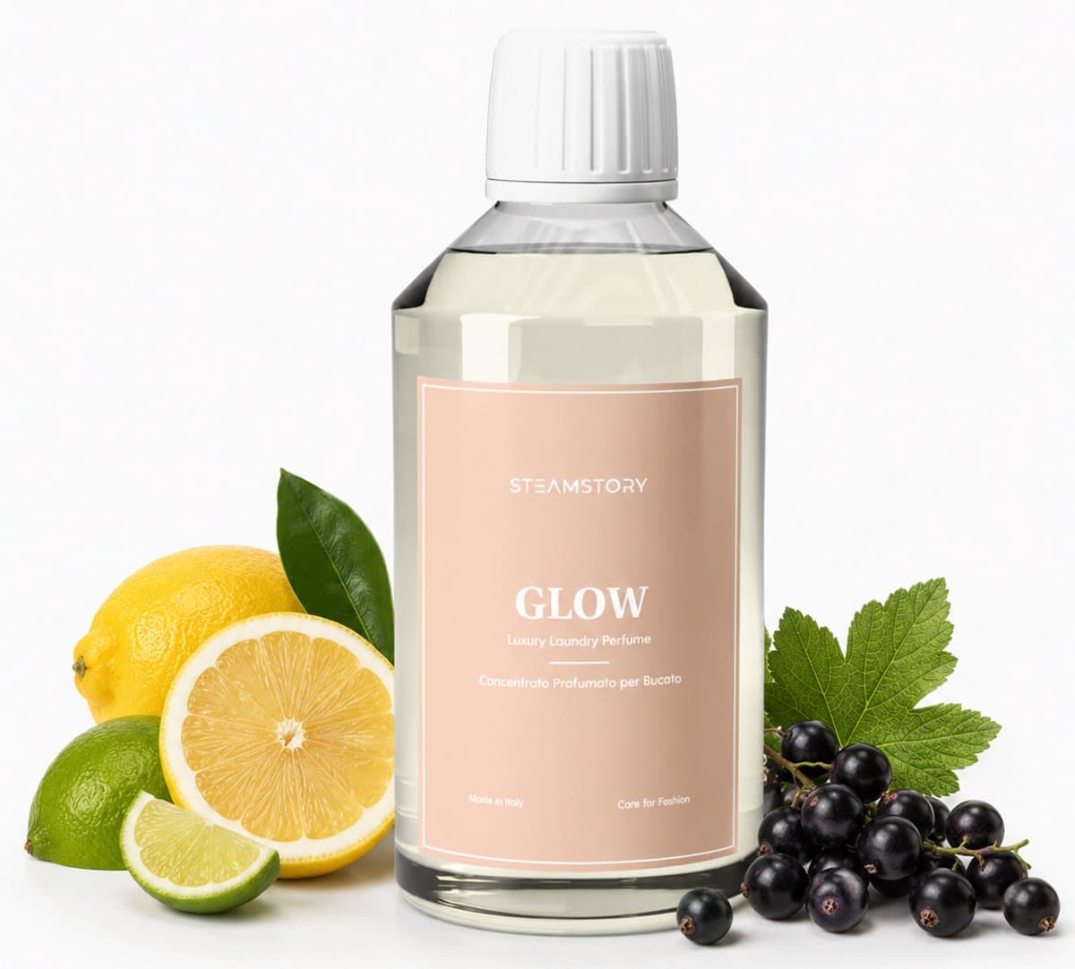 SteamStory Luxe Wasparfum Glow - Stralende & Bloemige Geur met Citrus, Roos & Vanille – 250 ml — afbeelding 1
