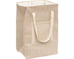5Five Stoffen Wasmand - 42x35x55cm - Beige