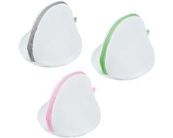 Dailygoods- Waszak met Rits - Waszakje BH - Waszakken voor Wasgoed - Dacron - Beschermd tijdens Wassen - Verkrijgbaar in Meerdere Kleuren