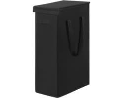 Unyqoos® Stijlvolle en Ruimtebesparende Wasmand voor Strakke Opbergruimtes, 60 Liter Capaciteit