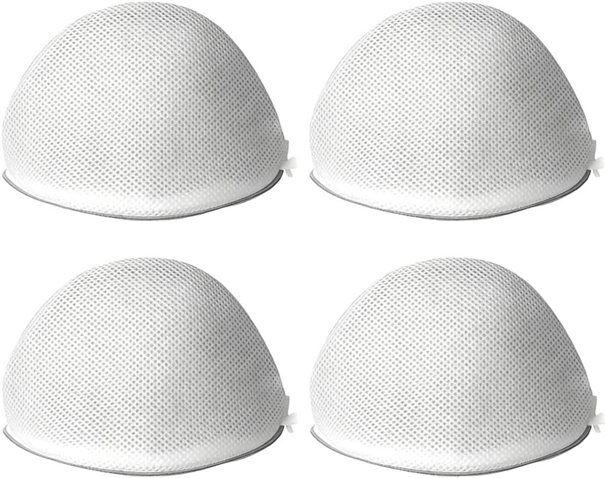 Wasnet voor de wasmachine, 4 stuks, 18 x 19 cm, waszak voor ondergoed en bh's, fijnwaszak, kleine wasnetten voor delicate kleding — afbeelding 1