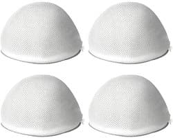Wasnet voor de wasmachine, 4 stuks, 18 x 19 cm, waszak voor ondergoed en bh's, fijnwaszak, kleine wasnetten voor delicate kleding