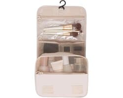 Grote Waszak van Premium Oxford Stof - Waterdichte Toilettas en Make-up Organizer voor Reizen en Zakelijk Gebruik met Haak