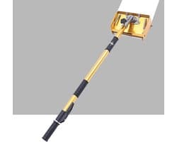 Droogbouwtroffel Drywall Flat Finishing Gereedschapsset, met draaibare droogbouwtroffel en verstelbare handgreep voor huisrenovatie