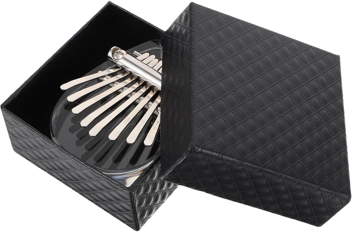 1set Piano Met Toetsen Draagbaar Muzikaal Instrument Voor Transparante Kalimba Voor Muzikale Ontwikkeling Creativiteit — afbeelding 1
