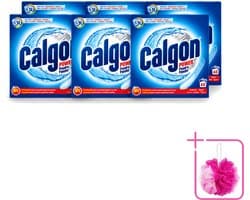 6 x Calgon – Wasmachinereiniger Poeder – 3-in-1 Power Anti-Kalk – 60 doseringen - Bulkverpakking - Wasmachine reiniger - Douchemop - Anti-kalk poeder