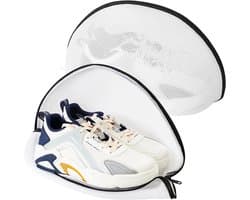 Mesh Waszak voor Schoenen en Sneakers, Duurzame Wasnet met Rits voor Bescherming en Reis - 2 Stuks