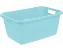 WASMAND AENNA GESLOTEN 65X44X28 - 52 L AQUA BLUE KEEEPER 10786