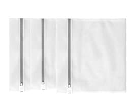 3 Pack Waszakken - Netwaszakken - Wasnetten - Wasnet Groot -Grote duurzame zakken - Delicate kleding - Perfect voor wasmachines - Jassen - Jeans - 50x60 - Huishoudelijk accessoire