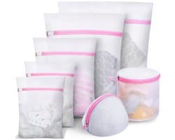 Ibenzoa® Set van 7 veelzijdige waszakken voor bescherming van delicate kledingstukken