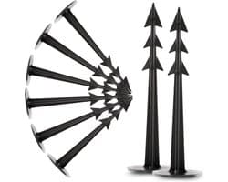Grondanker 125 mm voor tuinvlies, onkruiddoek en onkruidfolie – 200 stuks