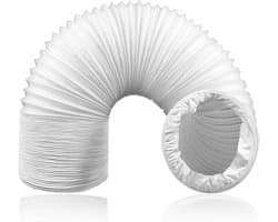 Flexibele Afvoerslang voor Airconditioning Universeel 152 mm x 3 Meter Wit