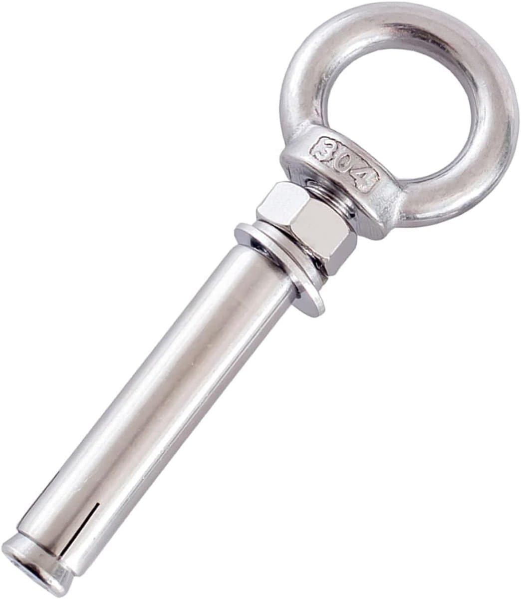 Hijsbout Ooganker - Muuranker Schroef - Zware Bevestiging - Robuuste Constructie - M18 X 100-150Mm — afbeelding 1