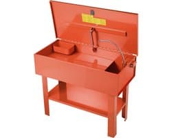 VEVOR Onderdelenreiniger, 135 Liter Inhoud, 65 Liter Oplosmiddelcapaciteit, Onderdelenwasbak met Elektrische Pomp voor Wiellagers, Tandwielen, Carburateurs, Debiet Van 3 Liter/Min