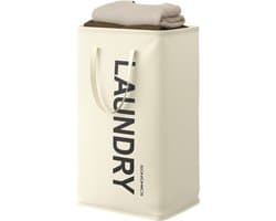 SONGMICS RLH001WD01 - Opvouwbare Wasmand - Met Handgrepen - Waterafstotend — afbeelding 1