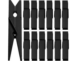 50 Stuks Gekleurde Houten Wasknijpers voor Foto's en Ambachten