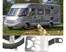 Grondanker Honden - Camper Ankerpunt - Vastzetten Huisdier - Roestvrij Staal - 32 x 13 cm