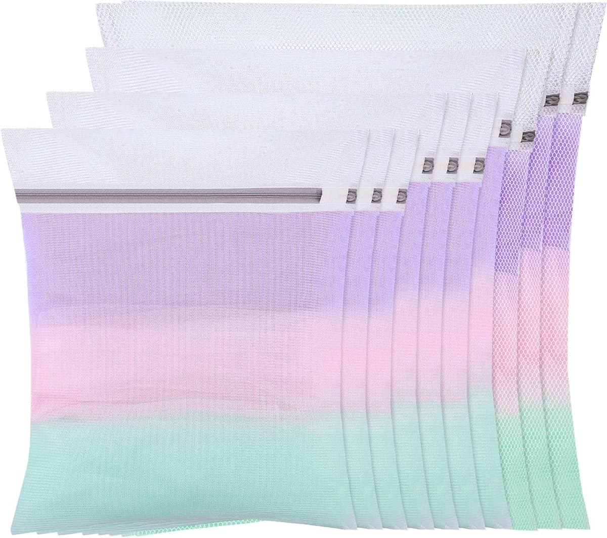 Wasnet voor wasmachine - Waszak met ritssluiting in 4 maten - Voor diverse kledingstukken - Handig en praktisch — afbeelding 1