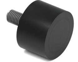Rubbermagazijn - Trillingsvoet - Type D - 30x20mm - M8 - Set 10 stuks