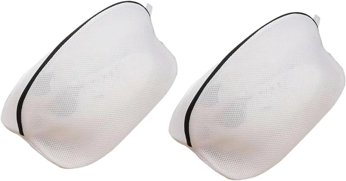Schoenwaszakken set van 2 - Wasnet met rits - Bescherming voor sneakers en delicate was - Ideaal voor in de wasmachine - ShopVlot — afbeelding 1