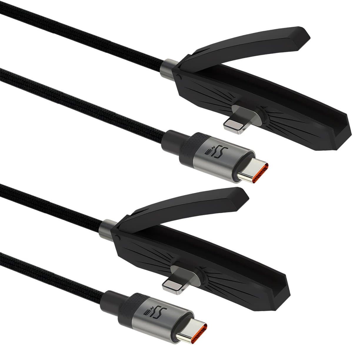 Solidchoice - Set van 2 3-in-1 Snelladers met Invisible Holder — afbeelding 1